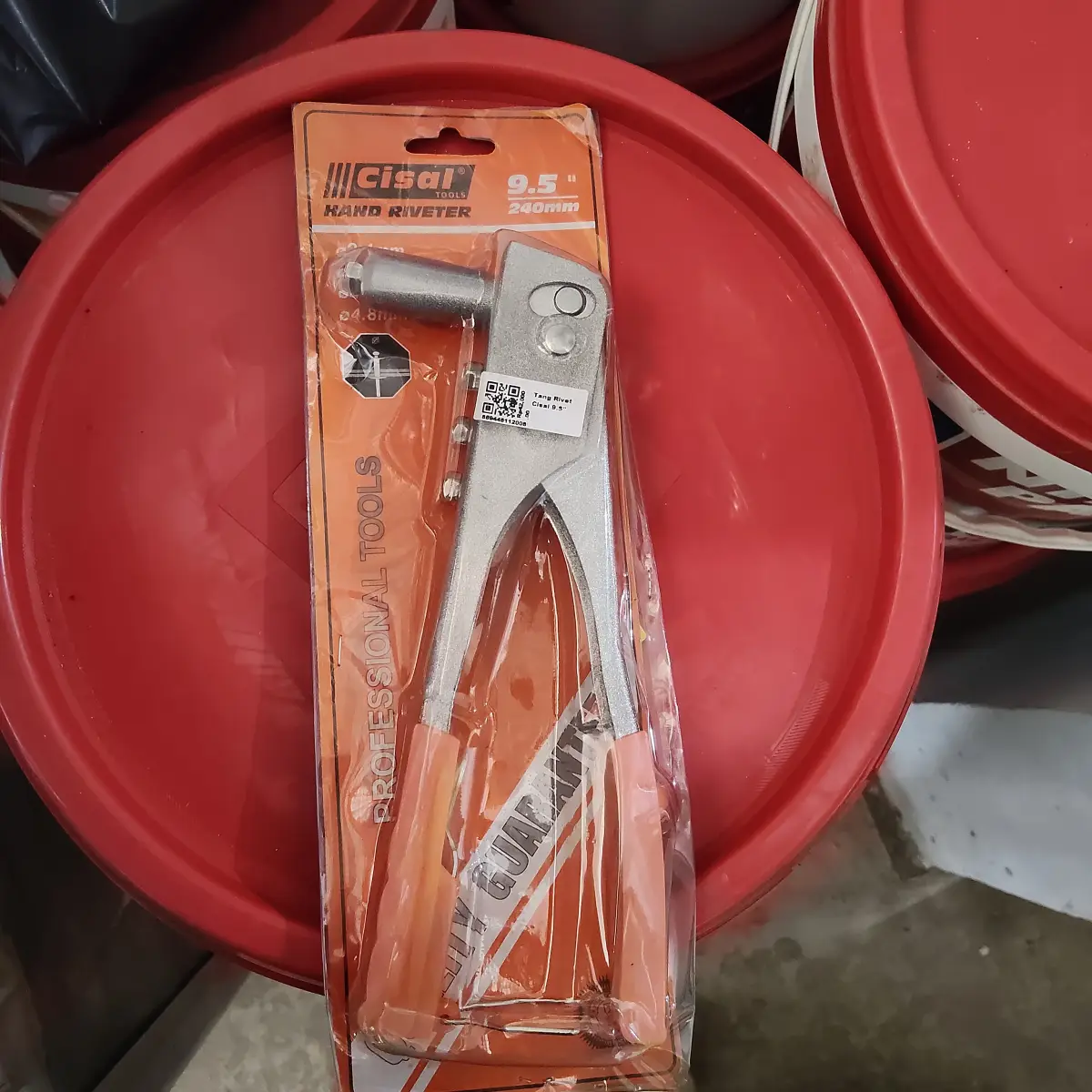 Tang Rivet Cisal 9.5"