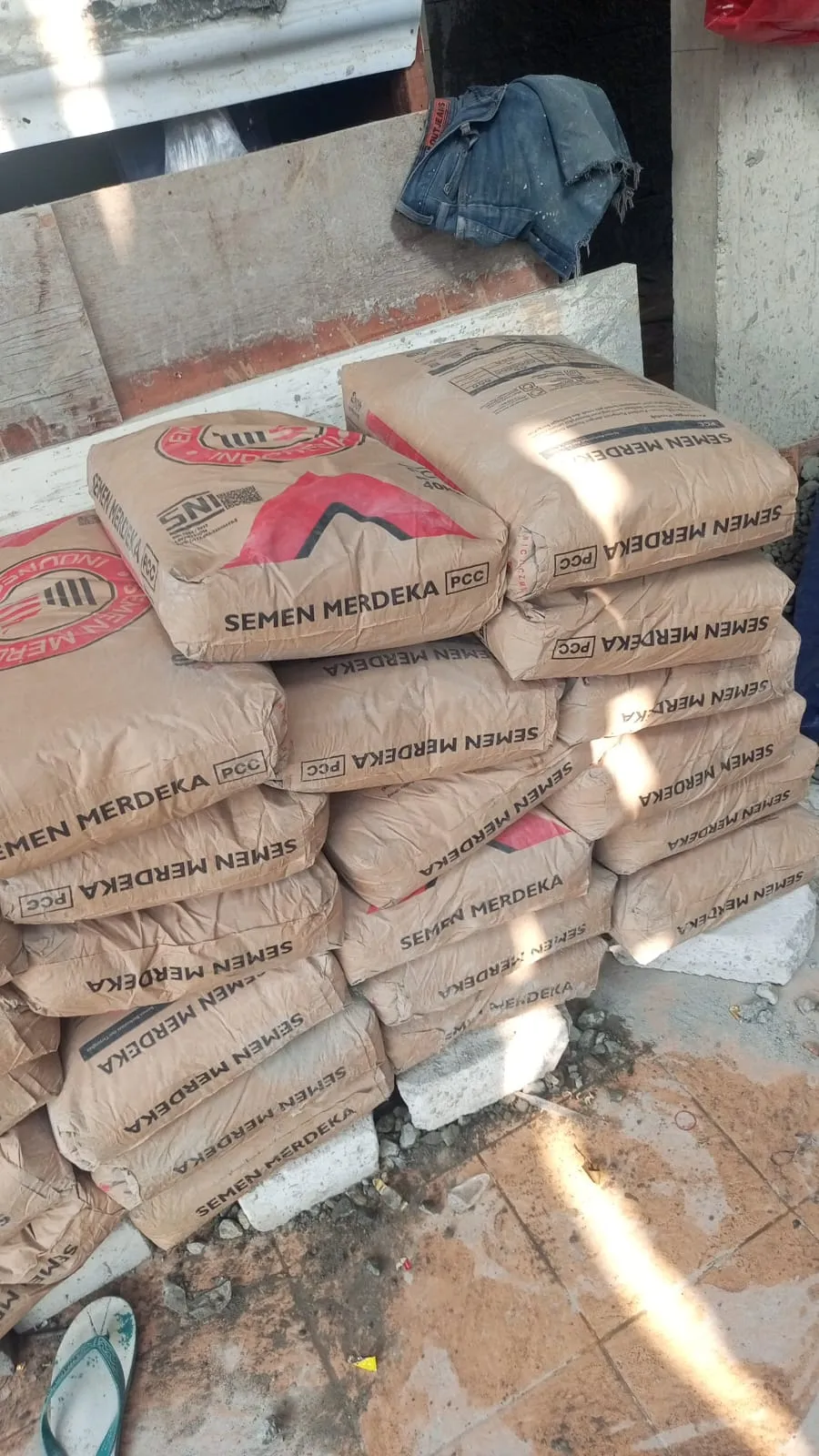 Pesanan Semen Merdeka Jl Melinjo Serpong