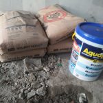 Pesanan Semen dan Aquaproof De Latinos Serpong